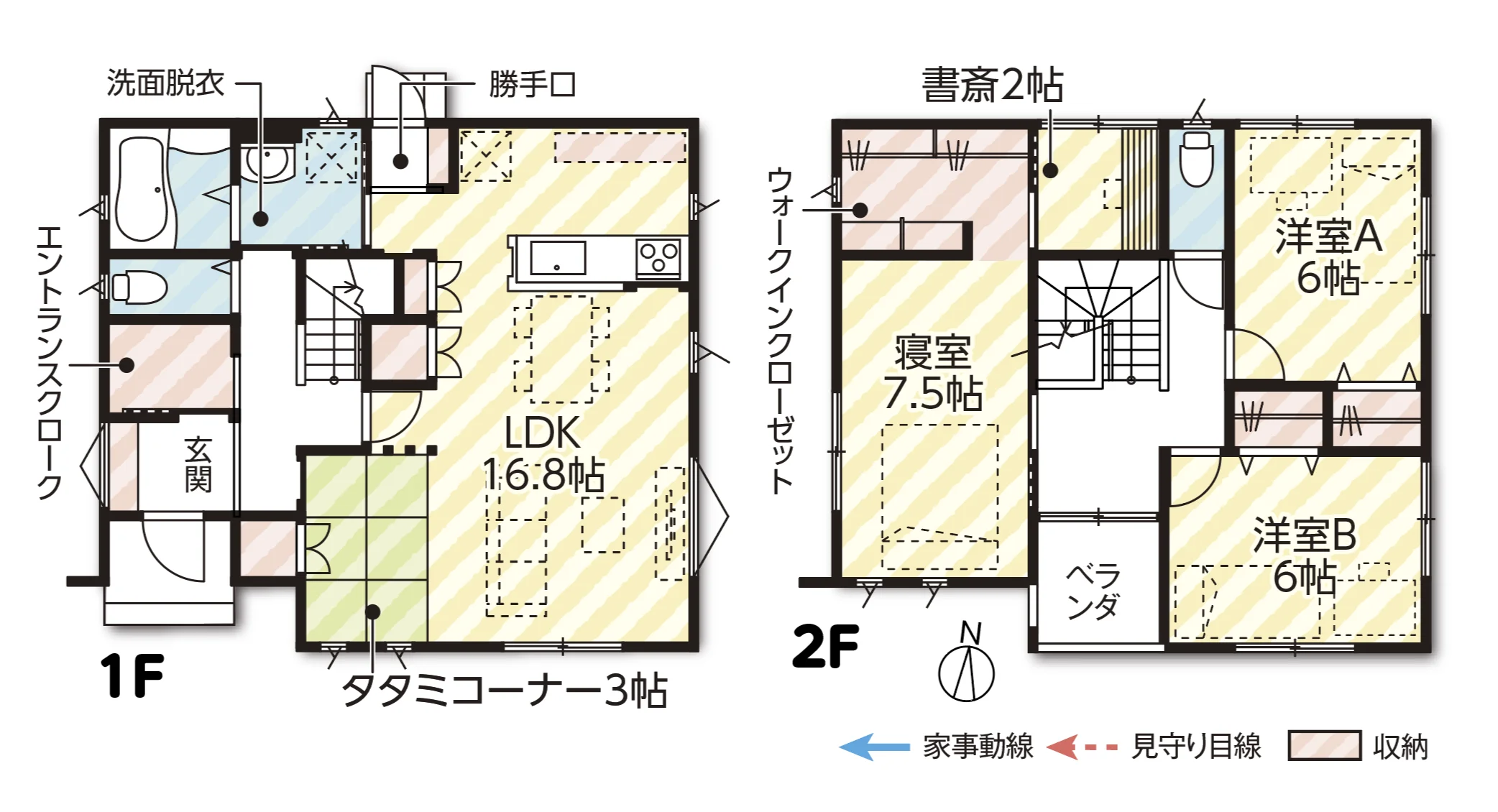 小松店常設展示場 B棟 間取り図